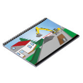 Kanalbaustelle Notitieboek (Linkerzijde)