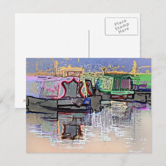 KANALEN BRIEFKAART (Voorkant / Achterkant)