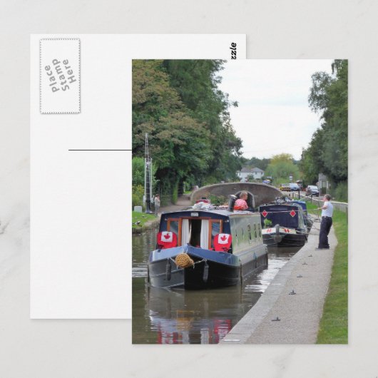 KANALEN BRIEFKAART (Voorkant / Achterkant)