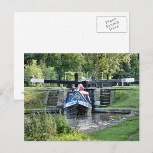 KANALEN BRIEFKAART (Voorkant / Achterkant)