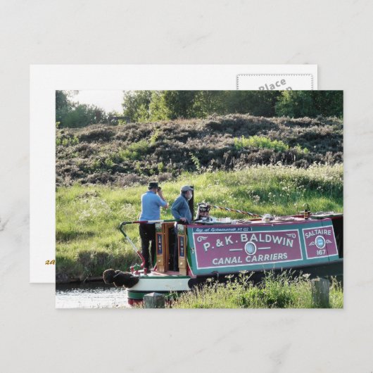 KANALEN BRIEFKAART (Voorkant / Achterkant)