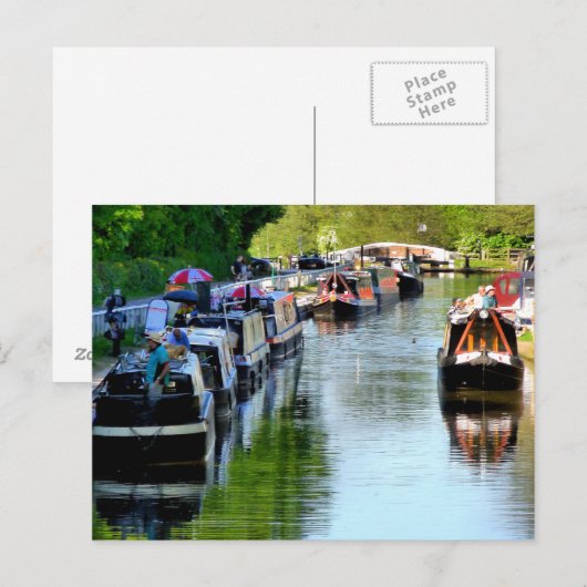 KANALEN BRIEFKAART (Voorkant / Achterkant)