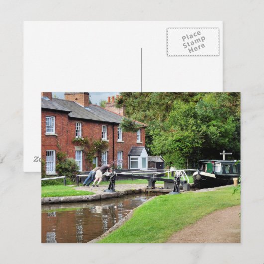 KANALEN BRIEFKAART (Voorkant / Achterkant)