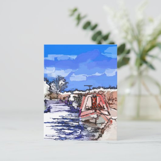 KANALEN BRIEFKAART (Staand voorkant)