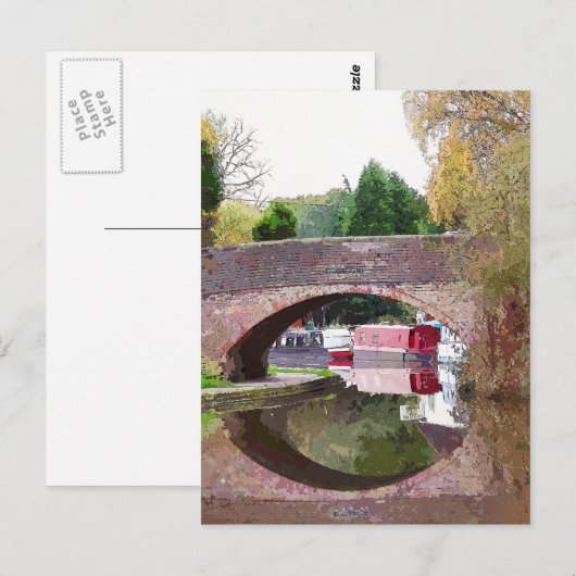 KANALEN BRIEFKAART (Voorkant / Achterkant)