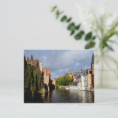 Kanalen Brugge Briefkaart (Staand voorkant)