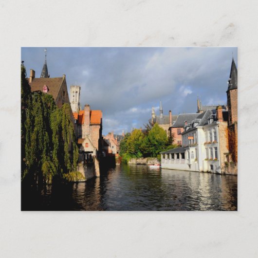 Kanalen Brugge Briefkaart (Voorkant)