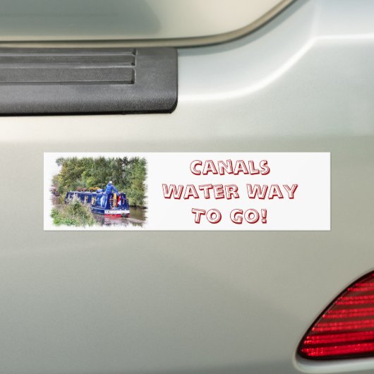 KANALEN BUMPERSTICKER (Op auto)