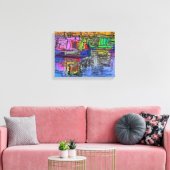 KANALEN CANVAS AFDRUK (Insitu (Woonkamer))