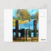 KANALEN EN SMALBOTEN BRIEFKAART (Achterkant)