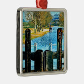 KANALEN EN SMALBOTEN METALEN ORNAMENT (Rechts)