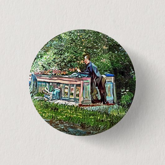KANALEN EN WONINGSCHEPEN RONDE BUTTON 3,2 CM (Voorkant)