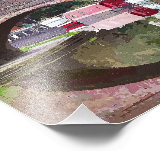 KANALEN FOTO AFDRUK (Hoek)