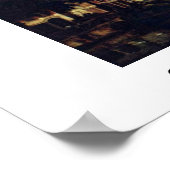 Kanalen in Amsterdam door Jan Van Der Heyden Poster (Hoek)