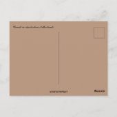 Kanalen in Amsterdam Nederland Briefkaart (Achterkant)