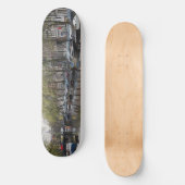 Kanalen in Amsterdam, Nederland Persoonlijk Skateboard (Voorkant)