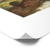 Kanalen in Brussel door Eugene Boudin Poster (Hoek)