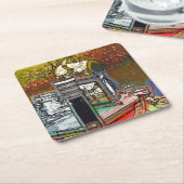 KANALEN KARTONNEN ONDERZETTERS (Schuin)