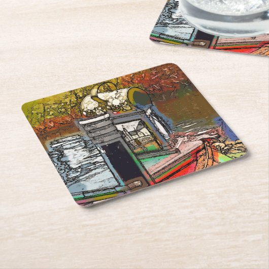 KANALEN KARTONNEN ONDERZETTERS (Schuin)