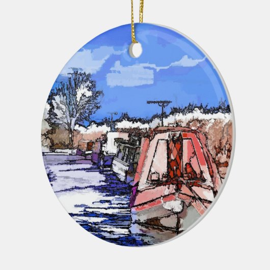 KANALEN KERAMISCH ORNAMENT (Links)