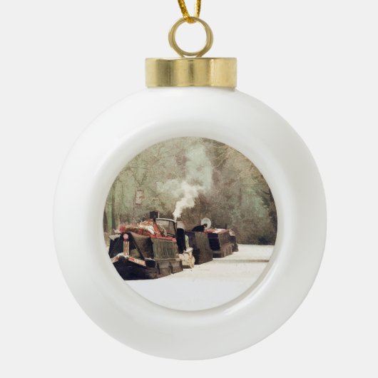 KANALEN KERAMISCHE BAL ORNAMENT (Voorkant)