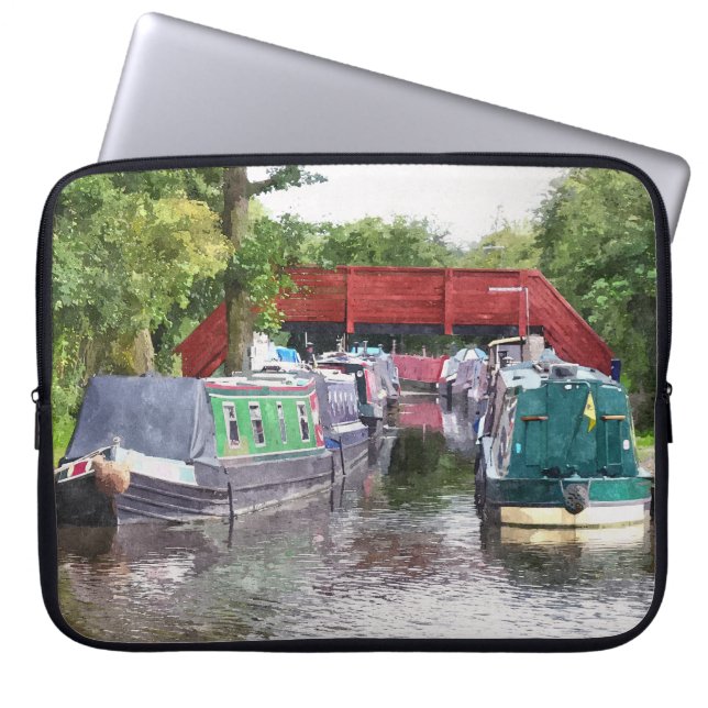 KANALEN LAPTOP SLEEVE (Voorkant)