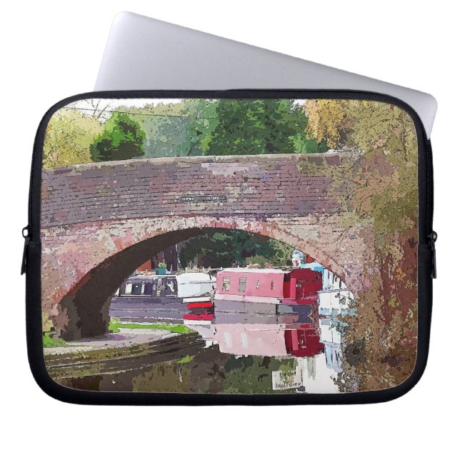 KANALEN LAPTOP SLEEVE (Voorkant)