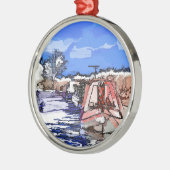 KANALEN METALEN ORNAMENT (Links)