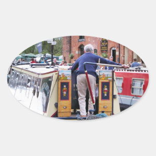 KANALEN OVALE STICKER