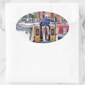 KANALEN OVALE STICKER (Tas)