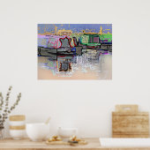 KANALEN POSTER (Keuken)