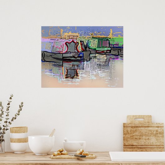 KANALEN POSTER (Keuken)