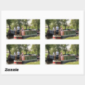 KANALEN RECHTHOEKIGE STICKER (Vel)