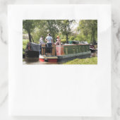 KANALEN RECHTHOEKIGE STICKER (Tas)