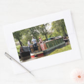 KANALEN RECHTHOEKIGE STICKER (Envelop)