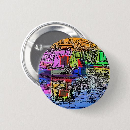 KANALEN RONDE BUTTON 5,7 CM (Voorkant /achterkant)