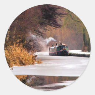 KANALEN RONDE STICKER