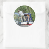 KANALEN RONDE STICKER (Tas)