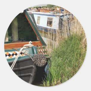 KANALEN RONDE STICKER