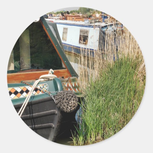 KANALEN RONDE STICKER (Voorkant)