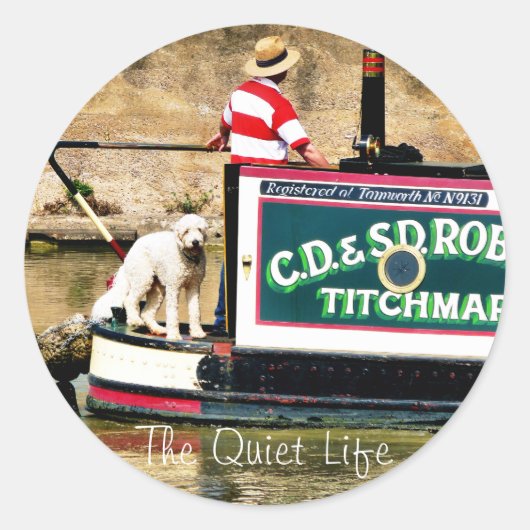 KANALEN RONDE STICKER (Voorkant)