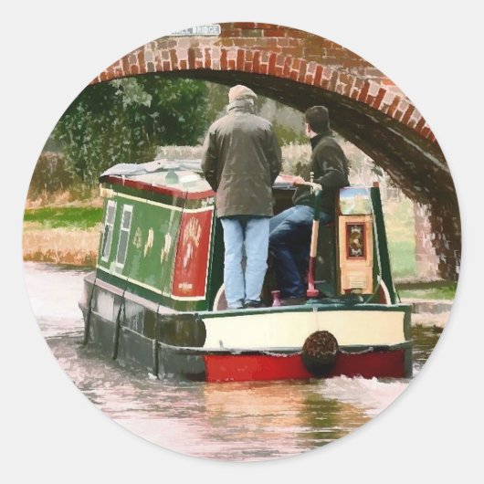 KANALEN RONDE STICKER (Voorkant)