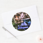 KANALEN RONDE STICKER (Envelop)