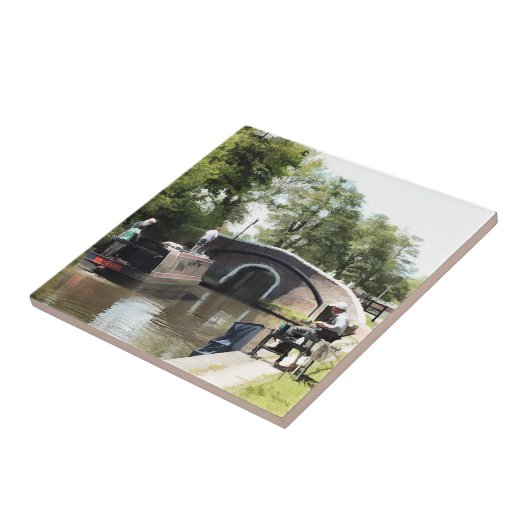 KANALEN TEGELTJE (Zijkant)