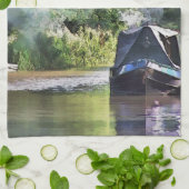 KANALEN THEEDOEK (Gevouwen)