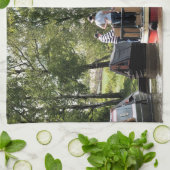 KANALEN THEEDOEK (Gevouwen)