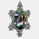 KANALEN TIN SNEEUWVLOK ORNAMENT (Links)