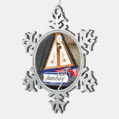 KANALEN TIN SNEEUWVLOK ORNAMENT (Rechts)