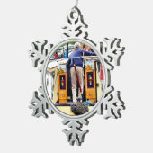 KANALEN TIN SNEEUWVLOK ORNAMENT (Rechts)