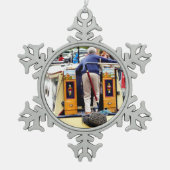 KANALEN TIN SNEEUWVLOK ORNAMENT (Voorkant)